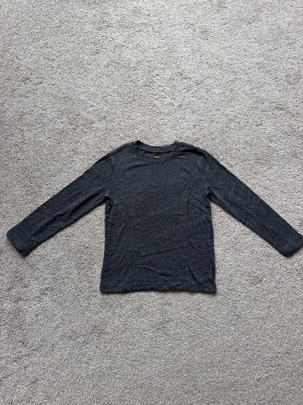jumping beans Heather Gray Long-Sleeve Crewneck Top